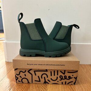 Native Kensington Boot C10 Toddler Shoes - Spooky Green
